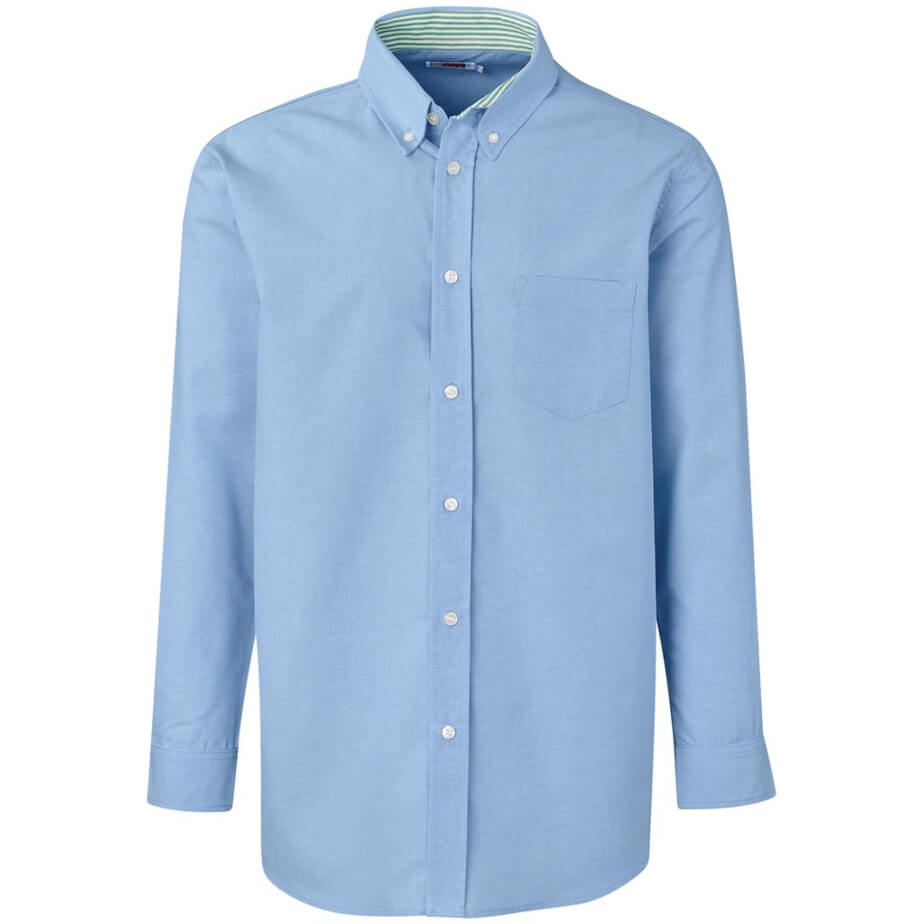 Mens Long Sleeve Aspen Blue